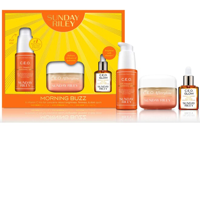 Get 0 Worth of Sunday Riley Brightening Skincare Products for 